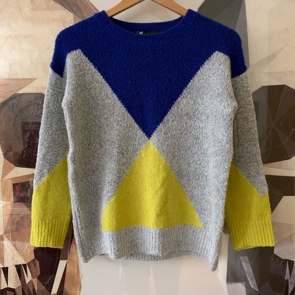 Uniq Sweaters - Uniq acidic flower oversized multi colour sweater